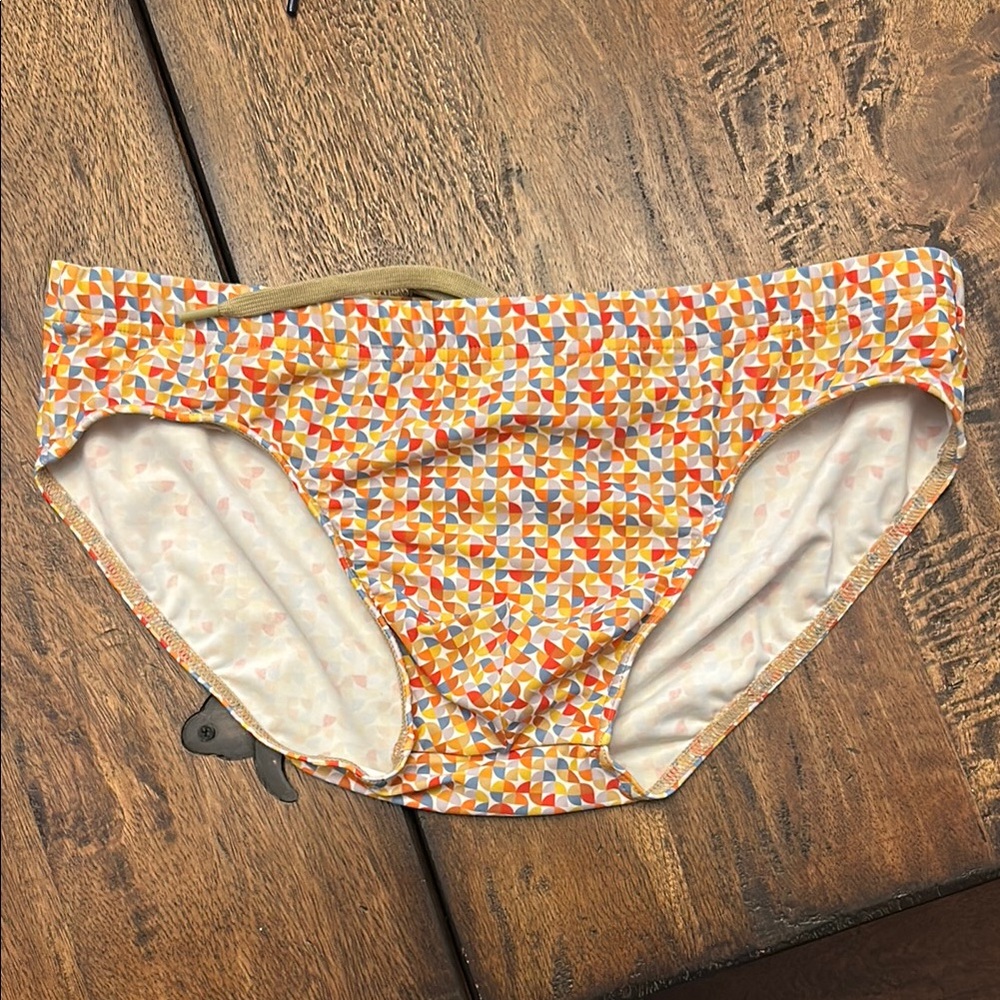 Todd Sanfield shallow Colorful Geometric Men's Swim Trunks